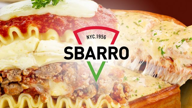 Sbarro reopens branch for pizza, pasta delivery