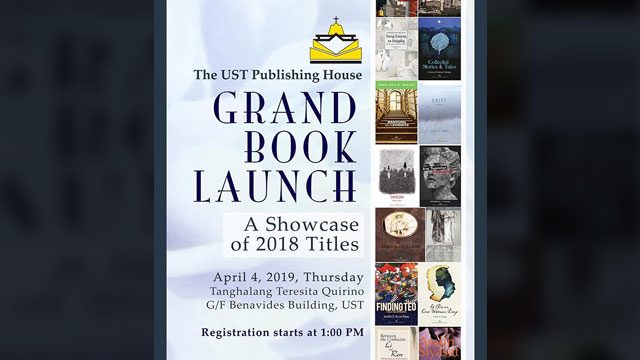 UST Publishing House to unveil 17 titles in Grand Book Launch