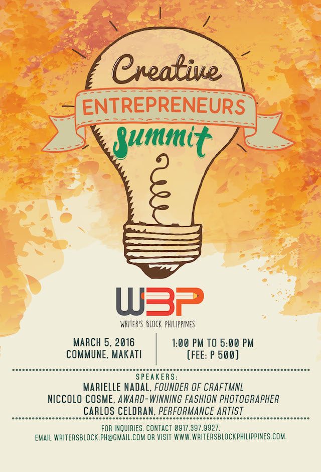 Call for participants: 2nd Creative Entrepreneurship Summit