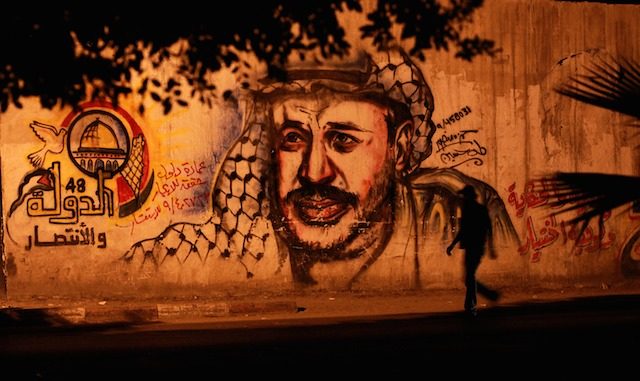 10 years after death, Arafat still Palestinian icon