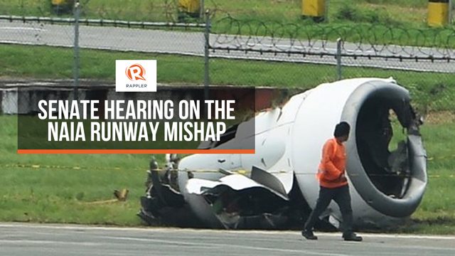 LIVE: Senate hearing on the NAIA runway accident