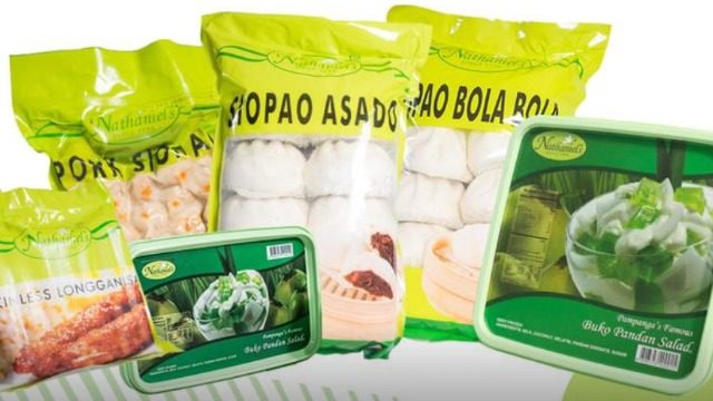 Nathaniel’s Bakeshop sells frozen buko pandan, siomai, siopao in select groceries