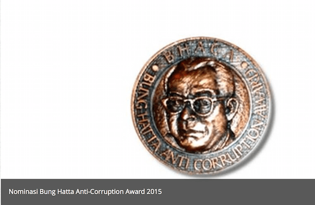 Siapa layak terima Bung Hatta Anti-Corruption Award tahun ini?