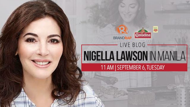 LIVE: Nigella Lawson in Manila