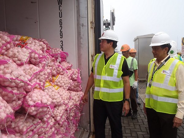 Customs busts smuggled garlic shipment