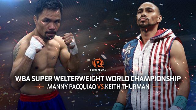 HIGHLIGHTS: Pacquiao vs Thurman – WBA Super Welterweight Championship