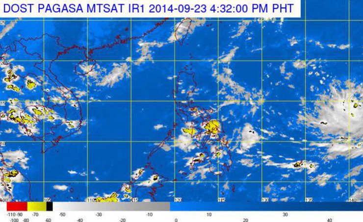Isolated rains for entire PH on Wednesday