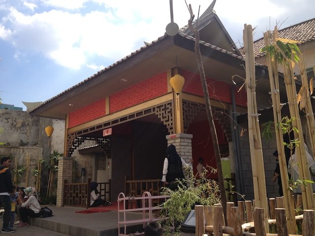 MUSALA. Musala dengan sentuhan arsitektur China di Chinatown Bandung. Foto oleh Yulis Saputra/Rappler 