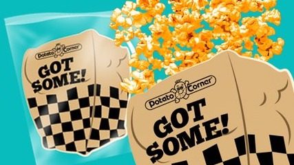Potato Corner now sells popcorn in bags