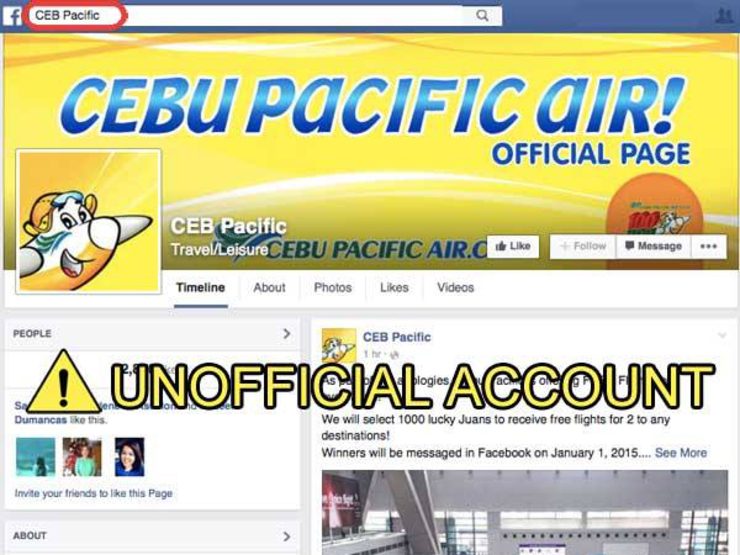 Thousands fall for ‘Cebu Pacific’ fake promo