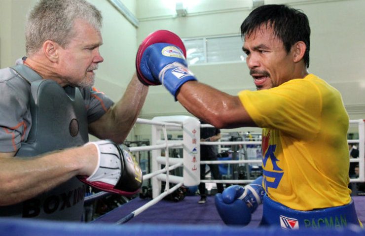 WATCH: Manny Pacquiao’s final workout before Algieri fight