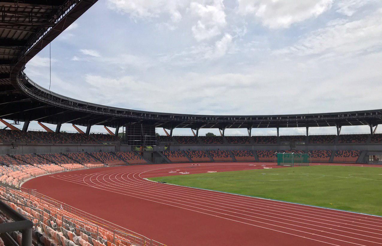 ATHLETICS STADIUM. New Clark City is set to host the athletics events in the newly-constructed stadium. Photo by Beatrice Go/Rappler 