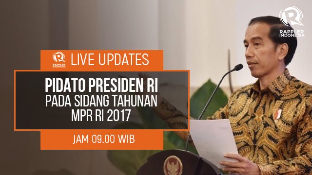 Presiden Jokowi sampaikan 3 pidato kenegaraan