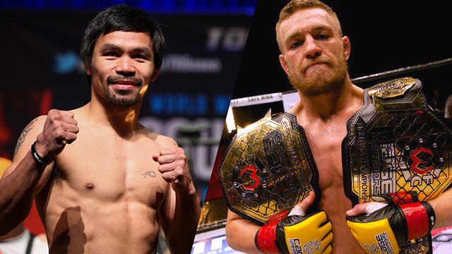 Pacquiao says he’d fight McGregor…but only in boxing