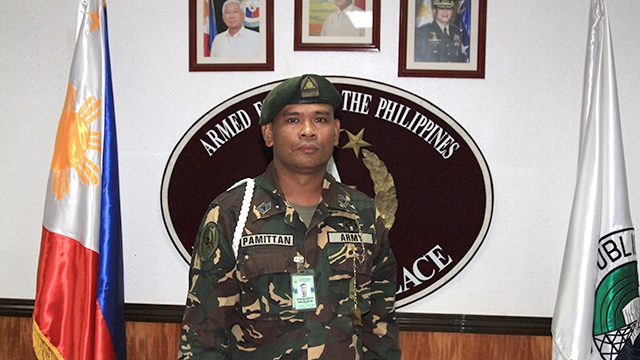 AFP to award Pemberton’s Filipino guard