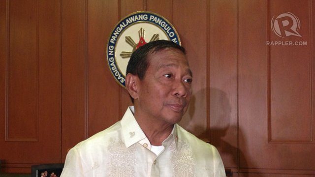 NOT A CENT. Jejomar Binay says he sourced all his campaign funds from contributors. He did not spend a single cent of his own. Rappler file photo 