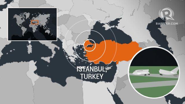 Plane skids off runway in Istanbul, breaks into 2