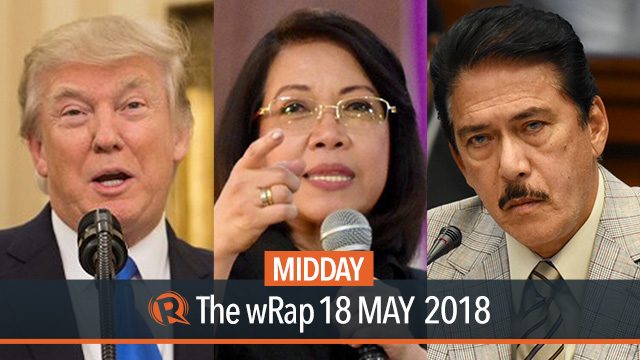 Sereno on Duterte, Senate leadership, Trump on Mueller probe | Midday wRap