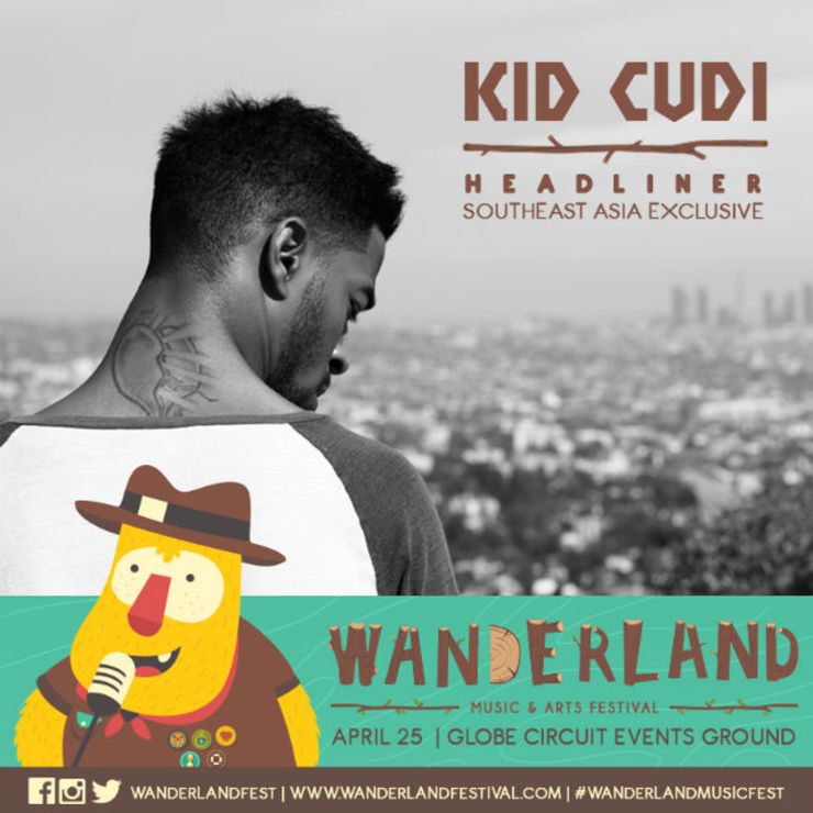 Kid Cudi to come to Manila for Wanderland Music Festival 2015