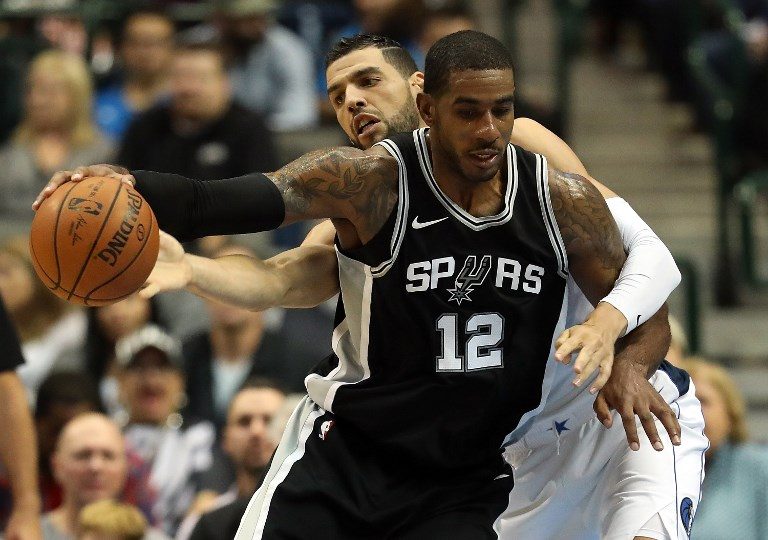 San Antonio Spurs climb into 4th; Kevin Durant tossed in first game back