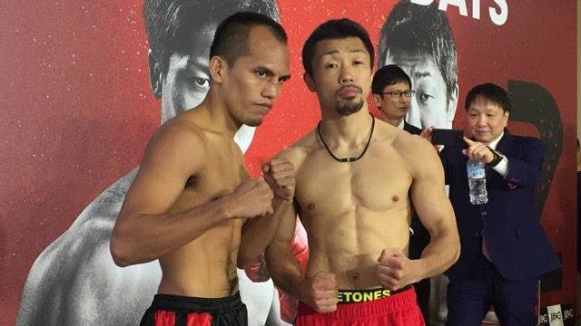 Melindo, Yaegashi make weight for IBF junior fly title fight