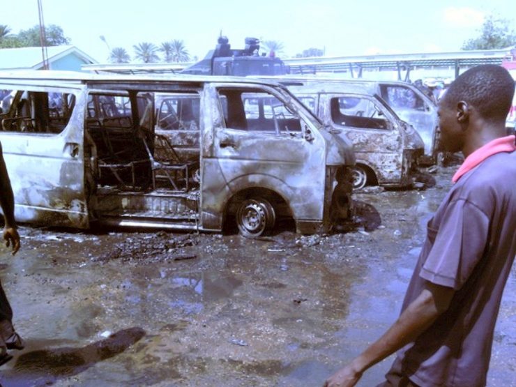 Triple bombing at north Nigeria bus station leaves 8 dead