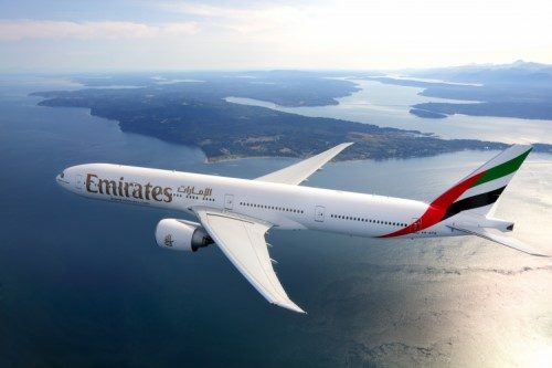 RESUME FLIGHTS. Emirates is conducting a limited number of passenger flights to selected cities including Manila. Photo from Emirates 