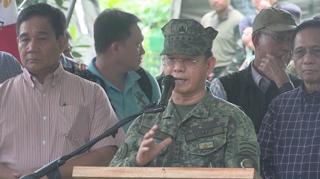 AFP chief Año details aborted Maute-ISIS ‘grand plan’ in Marawi