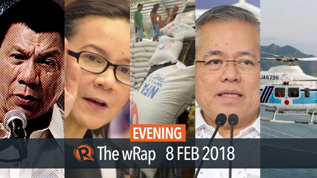 ICC on Duterte, Poe slams Roque, Malacanang on rice supply | Evening wRap
