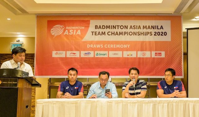 PH avoids elite Indonesia, India in Badminton Asia Team Championships