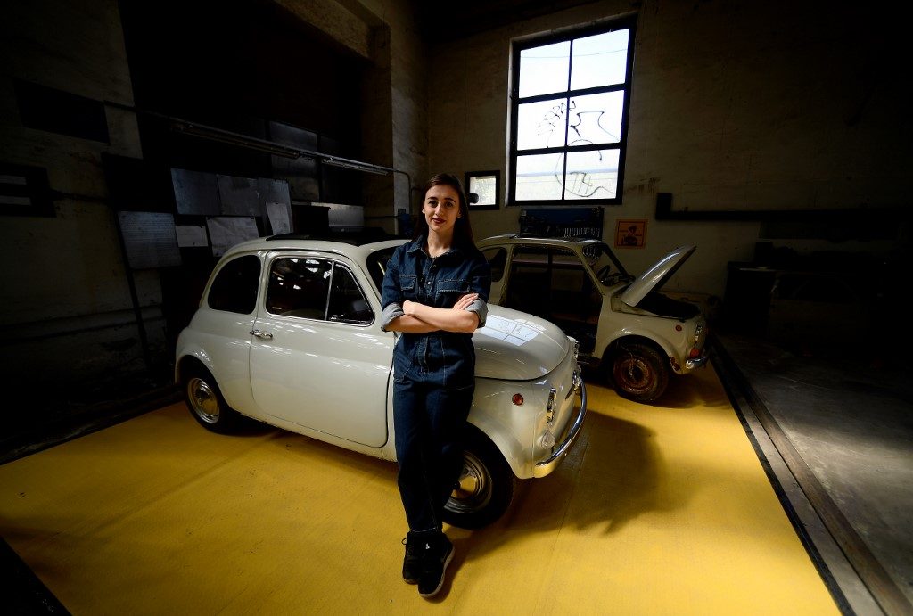 Italian architect restores vintage Fiats thanks to Internet