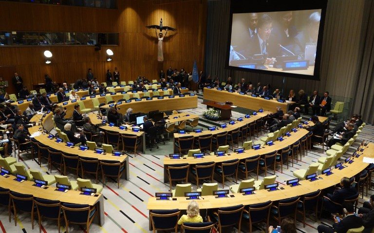 51 countries line up to sign UN treaty outlawing nuclear weapons