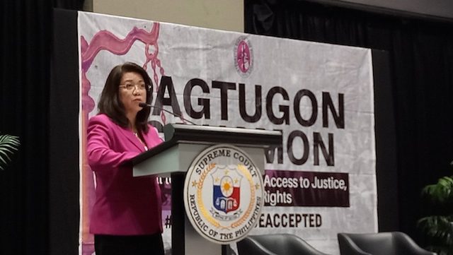 Sereno chides ‘publicity seekers’ riding on gov’t war on drugs, crime