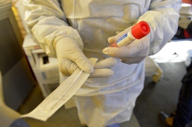 PCR TEST. Swabs are collected when conducting PCR tests. File photo by Joseph Prezioso/AFP 