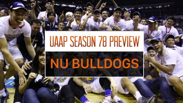 UAAP 78 Preview: NU Bulldogs