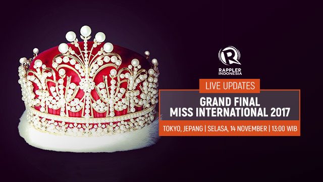 LIVE UPDATES: Grand final ‘Miss International 2017’