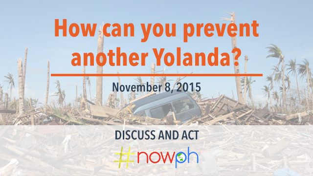 Remember Typhoon Yolanda: Sign up and act #NowPH