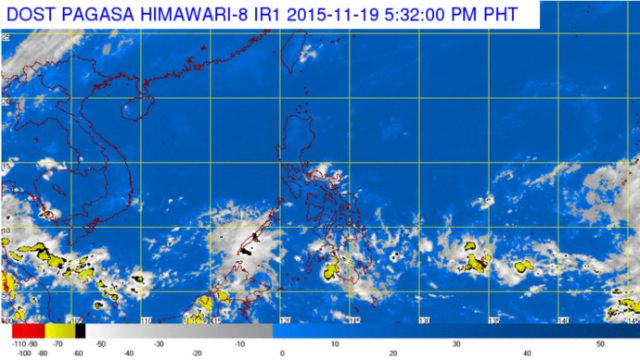 Cloudy Friday for Palawan, E. Visayas, Mindanao