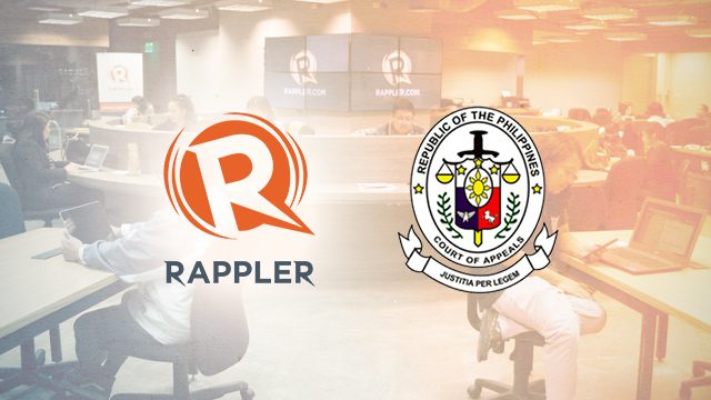 Rappler: Court of Appeals says license revocation is wrong