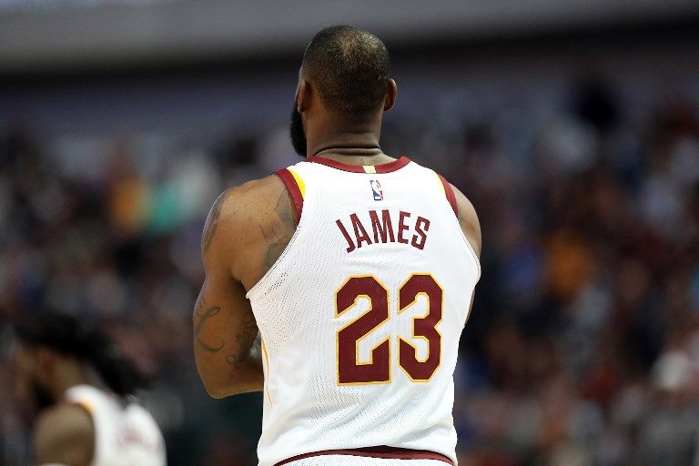 TAMER. A day after getting his first career ejection, Lebron James was all work. Kevin C. Cox/Getty Images/AFP 