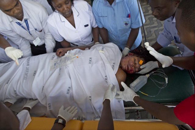 Ten dead, more than 70 wounded in Nairobi blasts