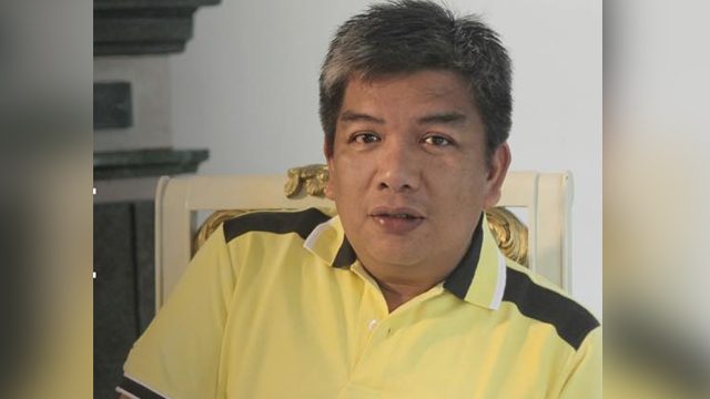 Photo of ARMM Regional Governor Mujiv Hataman from his Facebook page. 