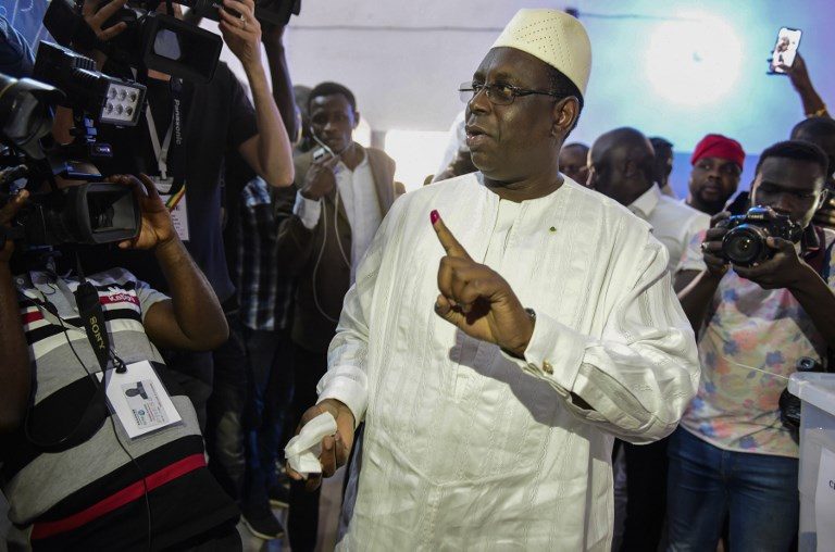 Sall dari Senegal memenangkan pemilihan ulang di putaran pertama