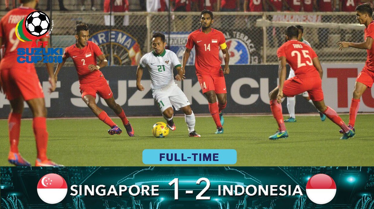 Piala AFF: Tekuk Singapura, Indonesia lolos ke babak semifinal