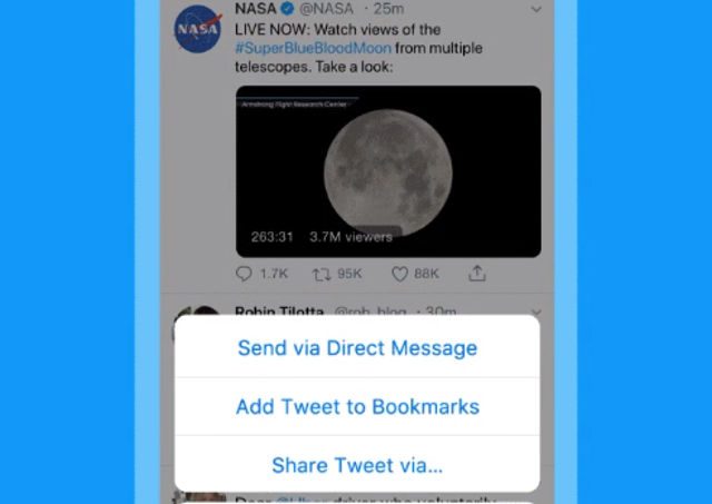 You can now save tweets using Twitter’s Bookmarks