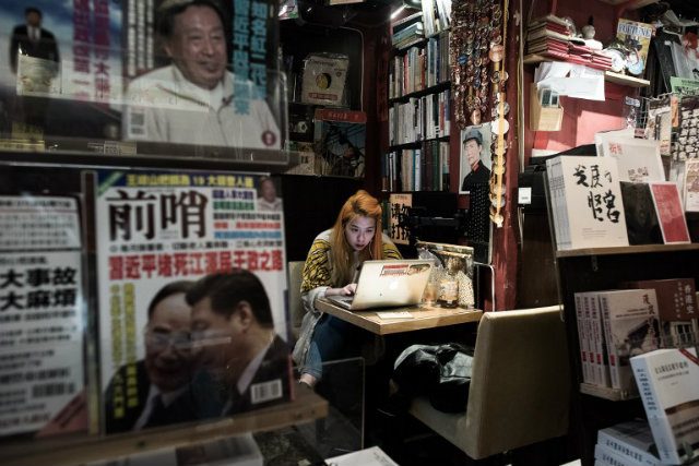 Hong Kong protesters call for release of missing booksellers