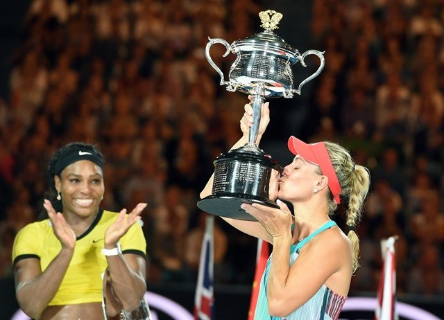 Angelique Kerber taklukan Serena Williams di final Australian Open 2016