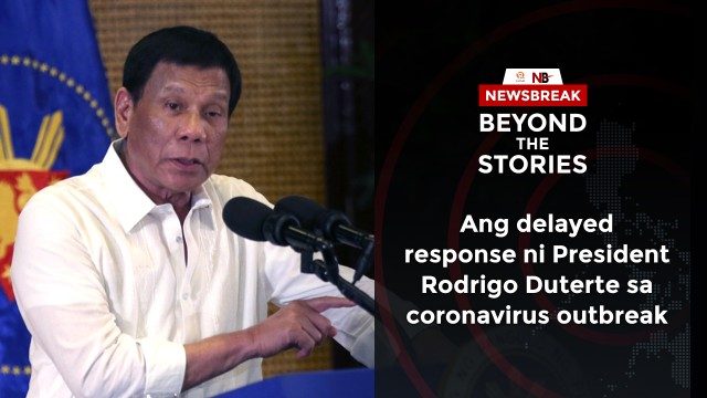 [PODCAST] Ang delayed response ni President Rodrigo Duterte sa coronavirus outbreak