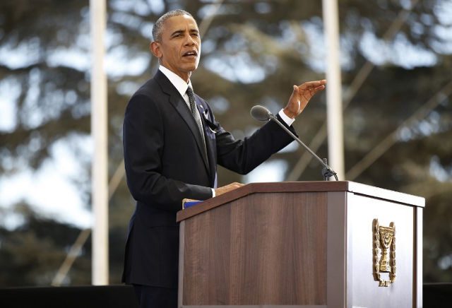Obama berbicara tentang ‘urusan perdamaian yang belum selesai’ di pemakaman Peres