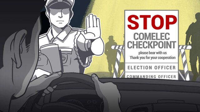INFOGRAPHIC: What to expect at Comelec checkpoints